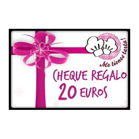 Cheque regalo 20 euros