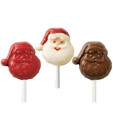 Molde Lollipop Papá Noel