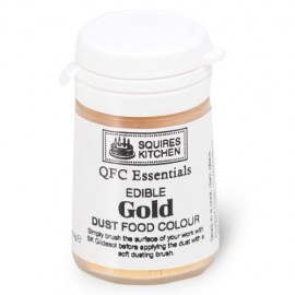 Colorante en polvo dorado de Squires Kitchen