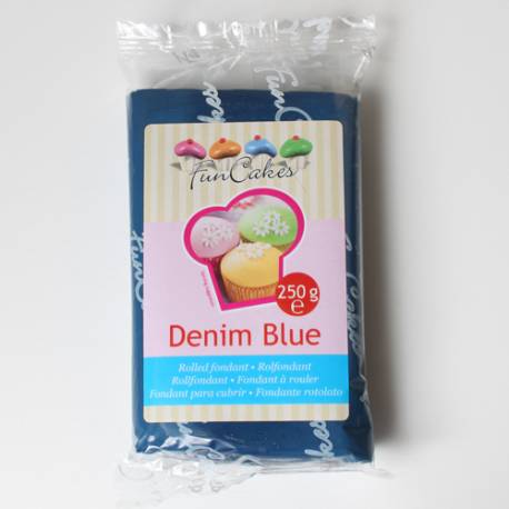 Fondant Funcakes Azul Denim 250 gr